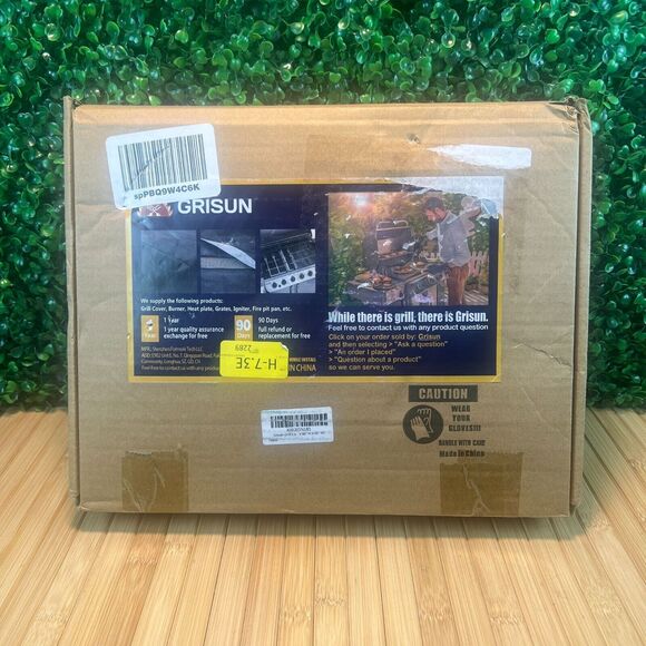 NIB Grisun Heavy Duty Waterproof Gas UV Grill Cover Fit BBQ Cover 60"H x 40"H - Picture 1 of 6